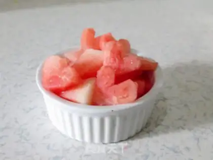 Make Ice cream, silver melon step 4