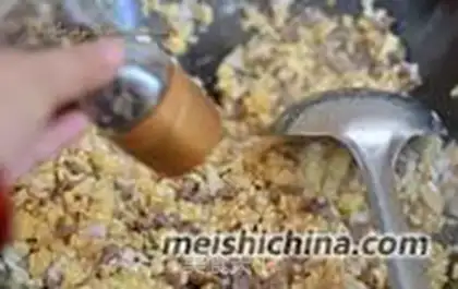 Make Beef fried rice step 8