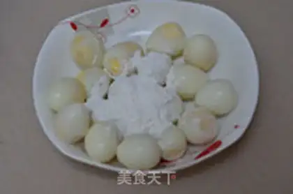Make Sweet fried eggs step 3