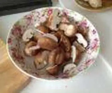 Make Flaming mushrooms step 9