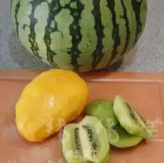 Make Fruit congee step 5