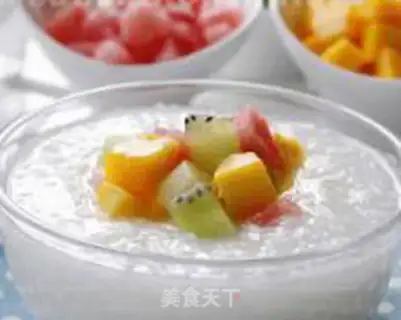 Make Fruit congee step 7