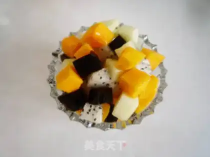 Make Yogurt fruit salad step 2