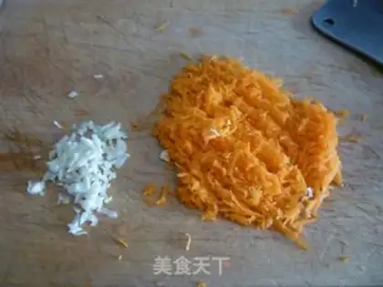 Make Carrot egg waffles step 0