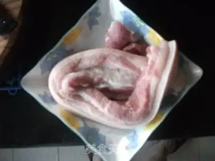 Make White cut meat step 0