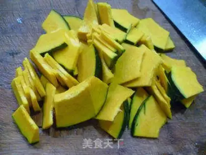 Make Pumpkin with pickles step 3