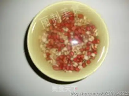 Make Red bean rice step 0