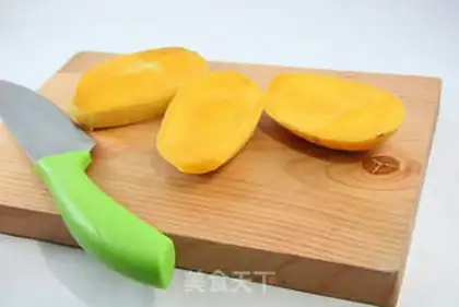 Make Mango toast step 1