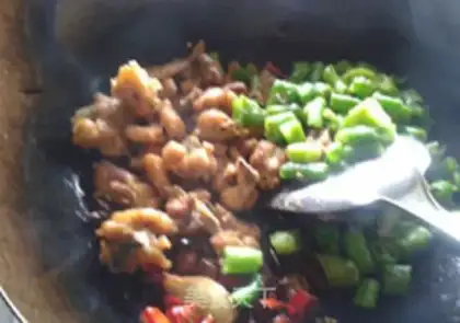 Make Spicy chicken step 5
