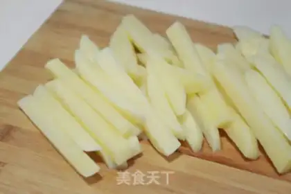 Make Dry potatoes step 1