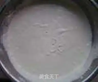 Make Milk and fruit and ice cream step 3