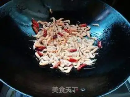 Make Celery and shrimp step 3
