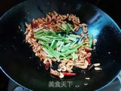 Make Celery and shrimp step 4