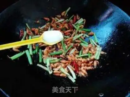 Make Celery and shrimp step 6