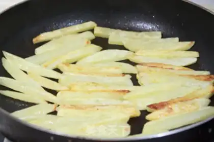 Make Dry potatoes step 6