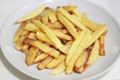 Make Dry potatoes step 7