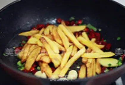 Make Dry potatoes step 10