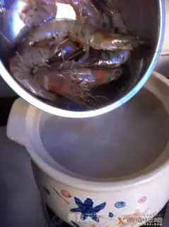 Make Shrimp congee step 14