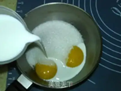 Make Mango ice cream step 1