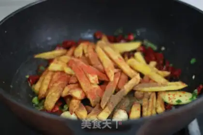 Make Dry potatoes step 11