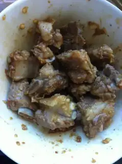 Make Fried ribs step 8