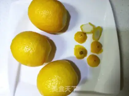 Make Lemon honey tea step 4