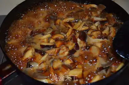 Make Mushroom butterflies step 3