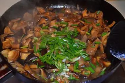 Make Mushroom butterflies step 4