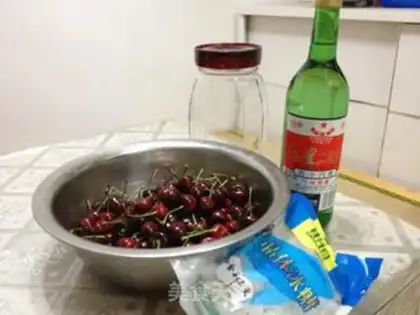 Make Cherry wine step 1