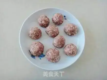 Make Fish grass meatballs step 4