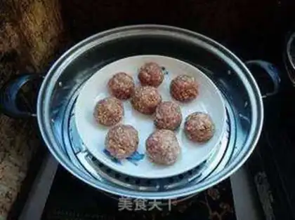 Make Fish grass meatballs step 5
