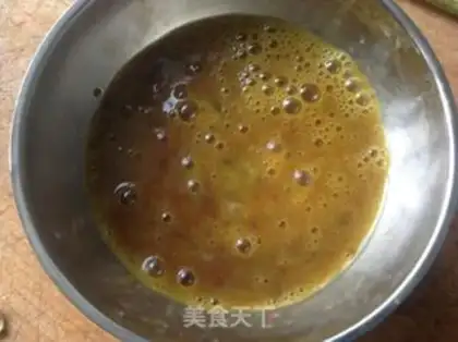 Make Egg sauce step 1