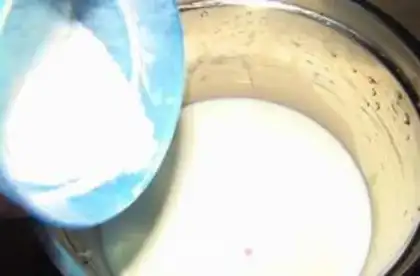 Make Chocolate ice cream step 2