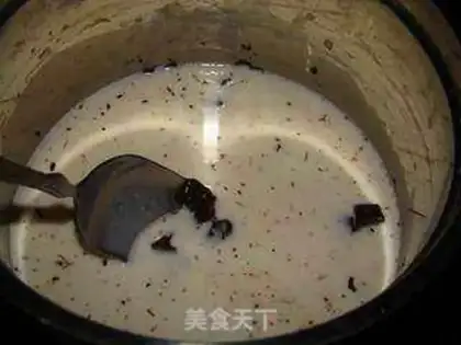 Make Chocolate ice cream step 3