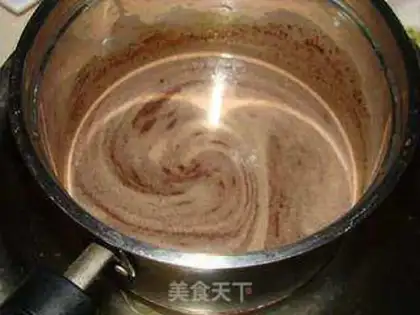 Make Chocolate ice cream step 4