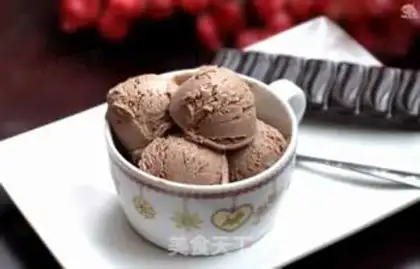 Make Chocolate ice cream step 12