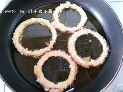 Make Onion rings step 8
