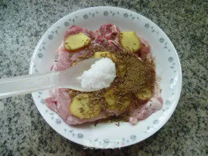 Make A hog chop step 7