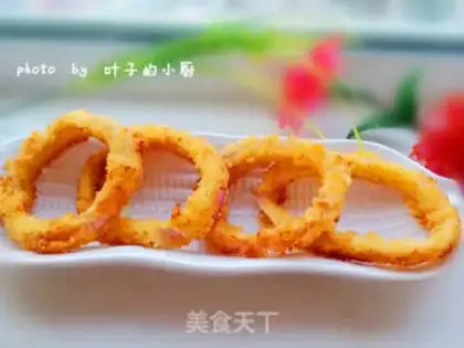 Make Onion rings step 9