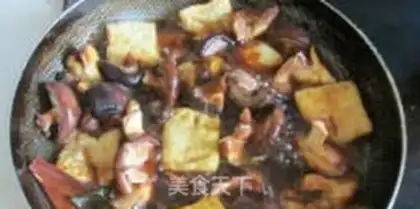 Make Tofu burn mushrooms step 6