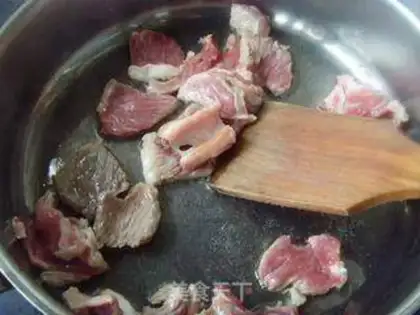 Make Japanese beef step 2