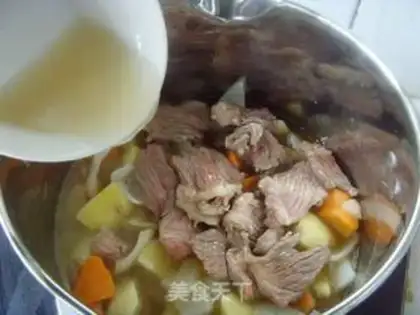 Make Japanese beef step 7