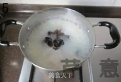 Make Woody shrimp congee step 4