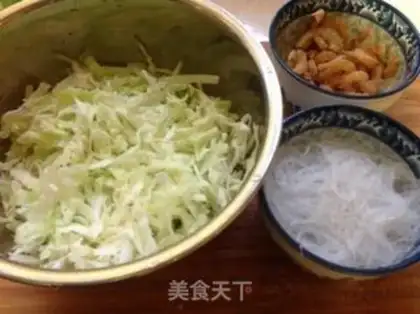 Make Gold hook cabbage step 0