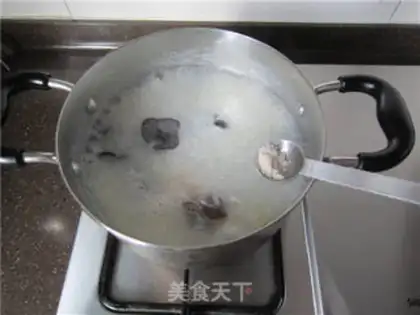 Make Woody shrimp congee step 6