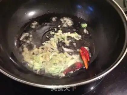 Make Gold hook cabbage step 1
