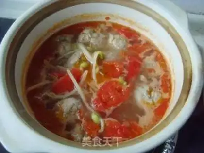 Make Tomato meatball soup step 8