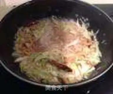 Make Gold hook cabbage step 6