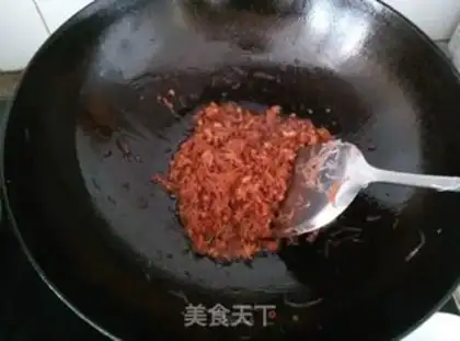 Make Pork fan egg rolls step 4