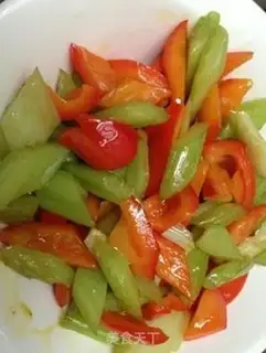Make Celery peppers step 2